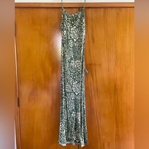 Zara Green and White Floral Camisole